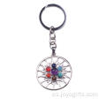 Whoelsale ronda Chakra Reiki cristal Yoga equilibrio encanto joyería colgante